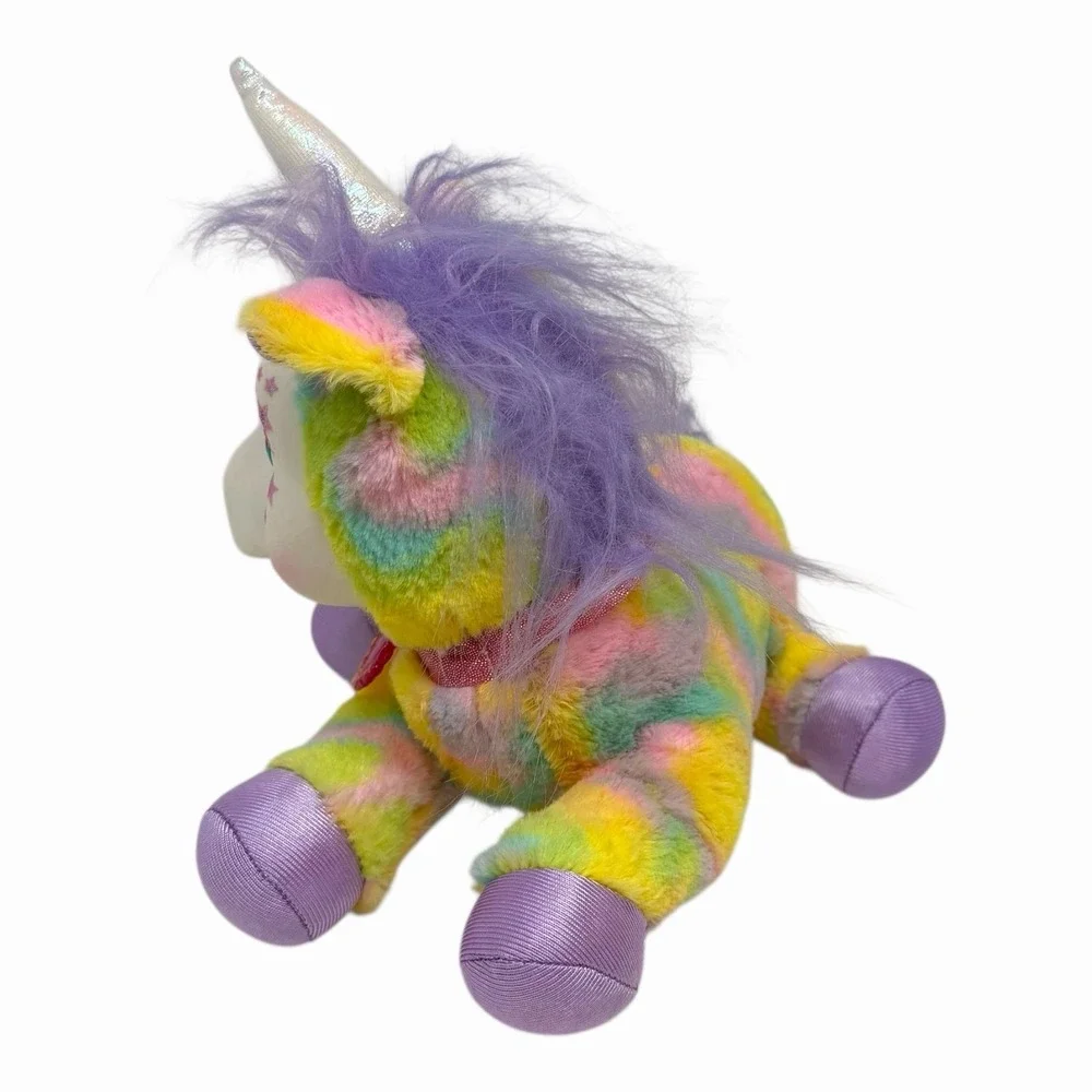 2018 Unicorn Surprise Plush Pastel Tie Dye Mom‎ 2 Babies Pastel Stuffed Doll 10